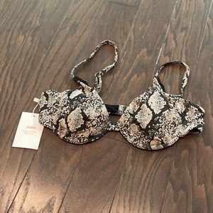 NWT andie Sicily snake swim top